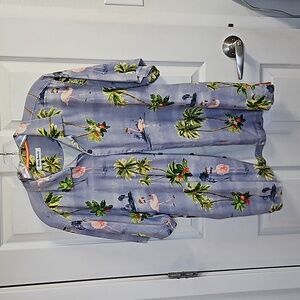 Tommy Bahama mens silk shirt